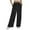 Black, variant on Womens Wide Leg Sweatpants Womens Cargo Work Pants Wide Leg Pants Woman Capri Pants for Women Plus Size Women Pants Casual Work Cargo Scrub Pants for Women
