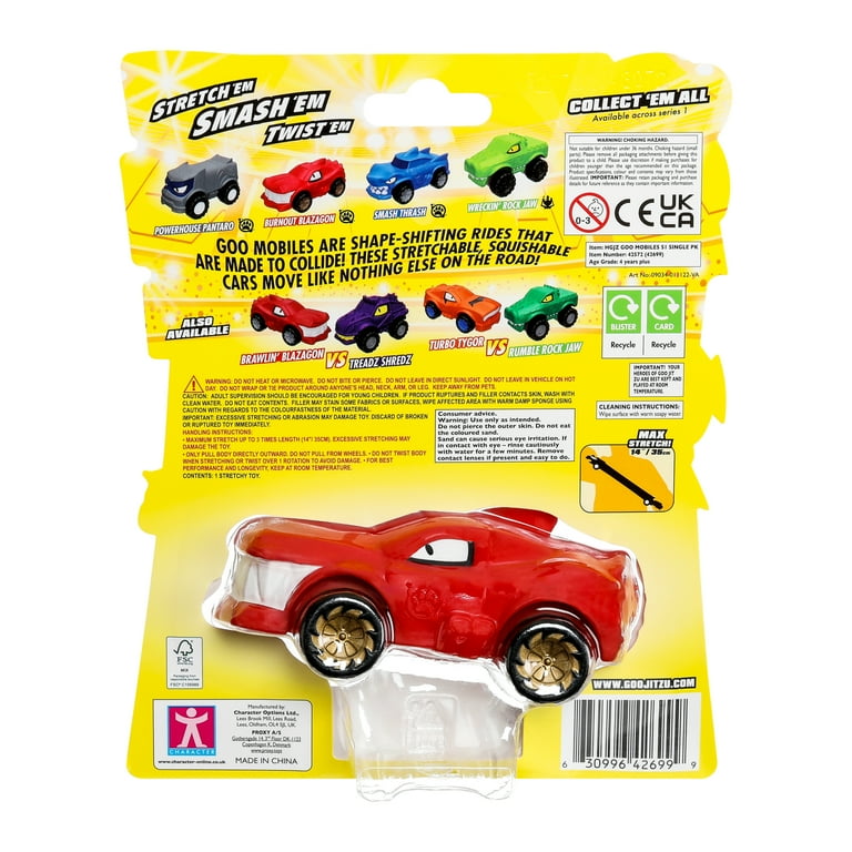 Moose Toys Heroes of Goo Jit Zu Goo Mobiles, Burnout Blazagon