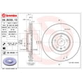thumbnail image 2 of Par de DISCOS VENTILADOS A4 QUATTRO 2012 AUDI 3.2L V6 Delanteros BREMBO  ., 2 of 5