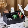 thumbnail image 4 of Coffee Station Organizer Wood Condiment Organizer Coffee Pod Holder Tea Bar Accessory Caddy Office Bar Holder Accessories, 4 of 6