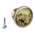 thumbnail image 5 of CUTICATE Vintage Round Door Drar Wardrobe Pull Handle Knob 28, 5 of 8