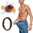 thumbnail image 1 of Fiudx Piedra Volcánica, Cuerda Vaca Ajustable, Elegantes Cuentas de Acero Inoxidable, Equilibrio Líquidos, Estilo Ágata, Salud Del Sueño y Ayuda a Moldear, Fitness Unisex, Longitud 23 Cm Incluida., 1 of 4