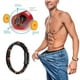 thumbnail image 1 of Fiudx Pulsera de Piedra Volcánica con Cuentas de Ágata y Beneficios para La Salud., 1 of 4