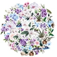thumbnail image 2 of 35pcs-70pcs PVC Orchid Stickers Nature Flower Stickers Botanical Plants Stickers for Phone Luggage Laptop, 2 of 9