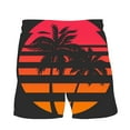 thumbnail image 4 of Njoeus Mens Swim Trunks Men's Swimwear Mens Fashion 3D Print Swim Board Short Bathing Suit Men Hawaiian Beach Shorts with Pockets Elastic Waist S-5XL (Available in Big & Tall), 4 of 6