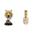 thumbnail image 1 of Figura De Resina Con Cabeza De Tigre, Escultura Animal Moderna, Estatua Decorativa Para Entrada, Sala De Estar, Mesa, Estantería, Pasillo, Oficina, Armario, Dormitorio, Chimenea., 1 of 8