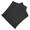 thumbnail image 4 of Elegante media simulada, cuello alto, cubierta de cuello, calentador de cuello, Color sólido, accesorios de ropa desmontables, jersey sin , negro Negro L Yinane Cuello falso de cuello alto, 4 of 8