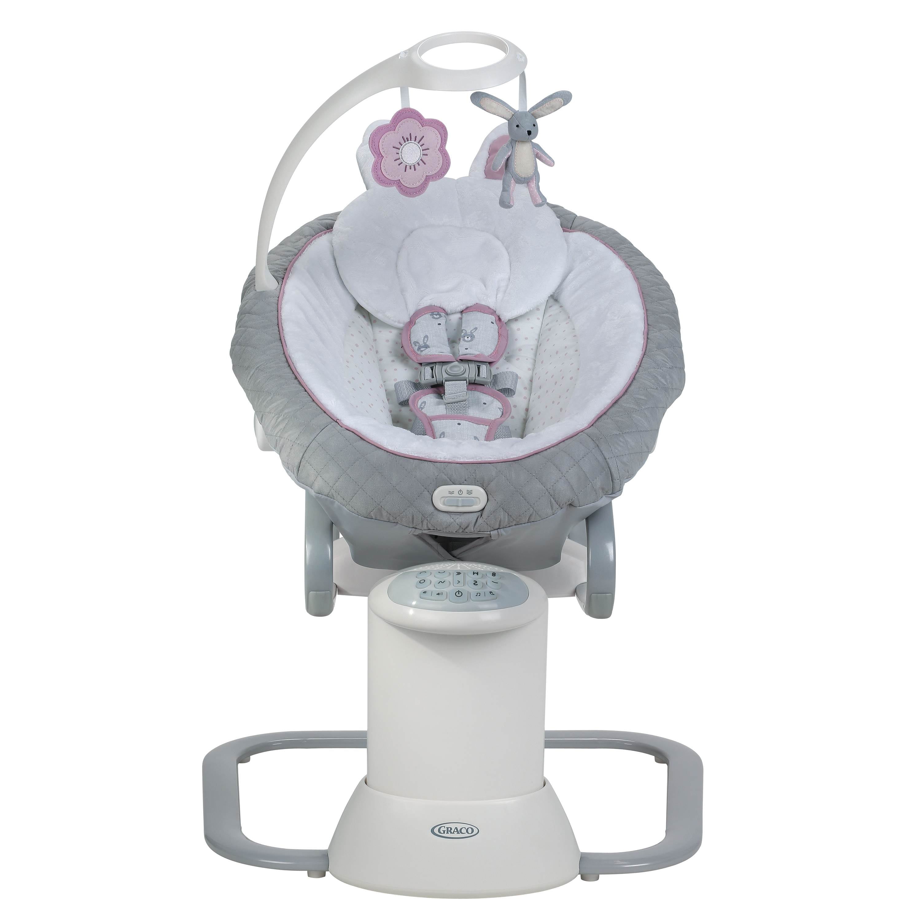 Graco EveryWay Soother Baby Swing Rocker, Josephine Removable with