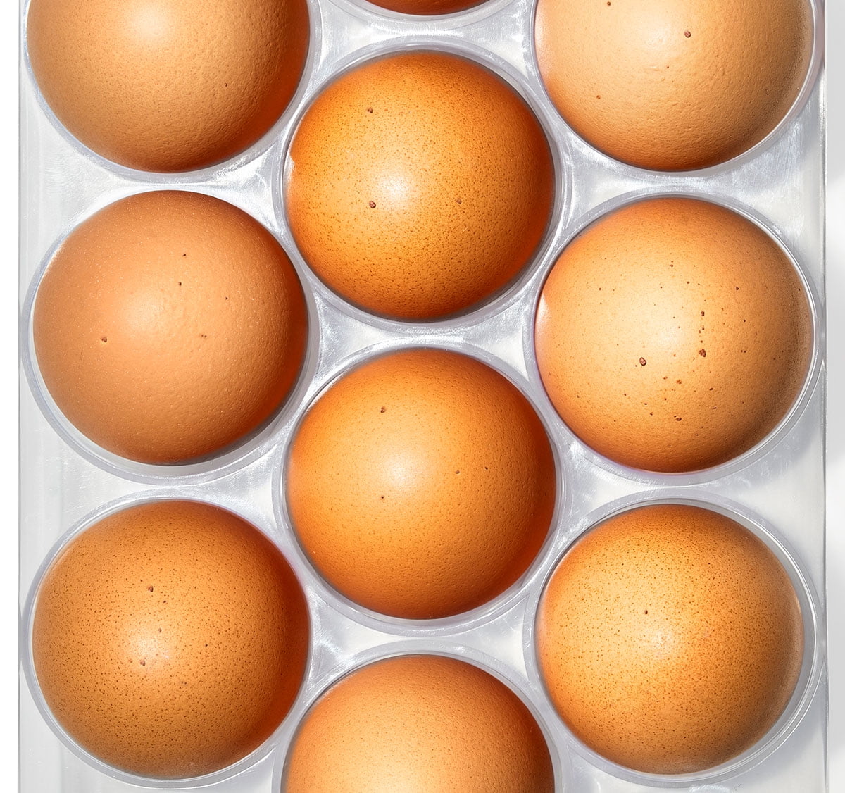 OXO Refrigerator Organizer 20-Count Egg Container with Removable Tray, Clear