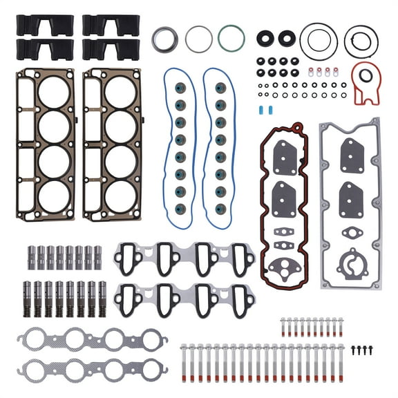 NAVOROGE New 1 Set AFM Lifter Replacement Kit Head Gasket Set, Head Bolts Lifters Guides for GM 5.3