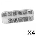 thumbnail image 1 of 4xKit De Suministros Para Hacer Aretes Alfileres Para Ojos Ganchos Para Aretes Hebilla Para Hacer Joyas Aureate, 1 of 10