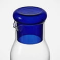 thumbnail image 6 of Fiocias Elegant Glass Water Pitcher with Lid Clear Juice Container Drink Carafe for Home Blue, 6 of 9