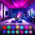 thumbnail image 4 of Northern Lights Projector with White Noise & Remote Control-8 Effects, Adjustable Galaxy Bedroom Light, Sleep Aid Timer, 4 of 7