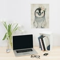 thumbnail image 7 of WFSposter Cute Penguin Baby Wall Décor for Toddler Baby Boys Girls Room Retro Penguin with Garland Wall Art Funny Animals Artwork Rustic Nursery Decor Bathroom Kitchen Decoration Kids Gifts 12x16inch, 7 of 7