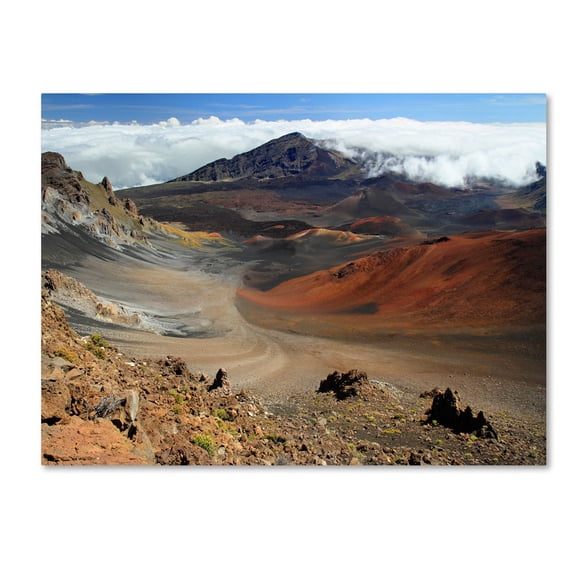 Trademark Fine Art "Haleakala Maui" Canvas Art by Pierre Leclerc
