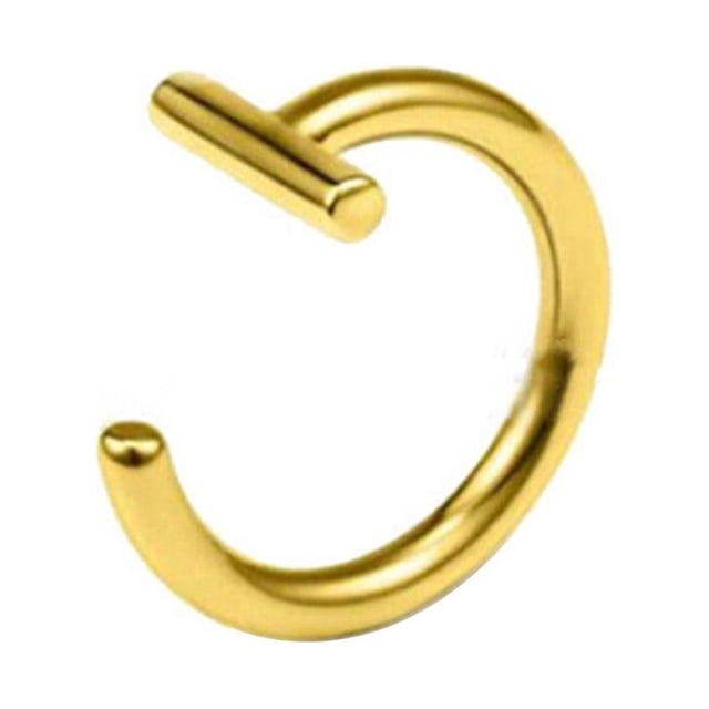 Fashionable Magnetized Lip Ring Clip Perfect as a Fake Piercing or Ideal Body Gift for Men