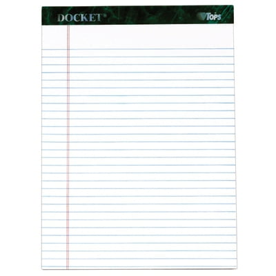 Docket Writing Tablet TOP63434