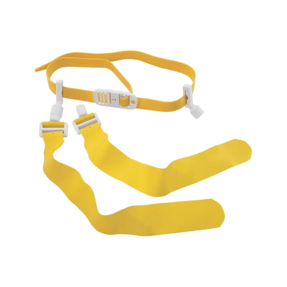 Champion Sports 52" Pop Flag Football Belts - Yellow