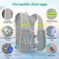 thumbnail image 2 of Sugagale  Running Backpacks Lightweight Hydration Pack Functional Running Vest 5L, 2 of 7