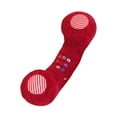 thumbnail image 4 of Almohada con forma de teléfono roja, cómoda, de dibujos animados, para regalar , adorno de peluche para , ropa de cama, habitación y, 4 of 9