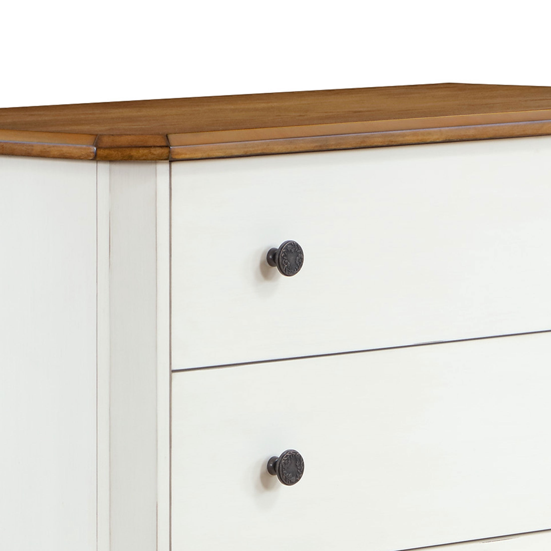 The Pioneer Woman 4-Drawer Dresser Made With Solid Wood Frame, White