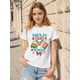 thumbnail image 1 of Back To School Theme T-Shirt, First Day of School, Back To School Girls' Top, First Day of School T-Shirt, Girls' School Design, School Goose T-Shirt, 1 of 6