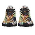thumbnail image 5 of German Shepherd Dog Happy EaStr Shoes Sneakers Black Size 11, 5 of 7