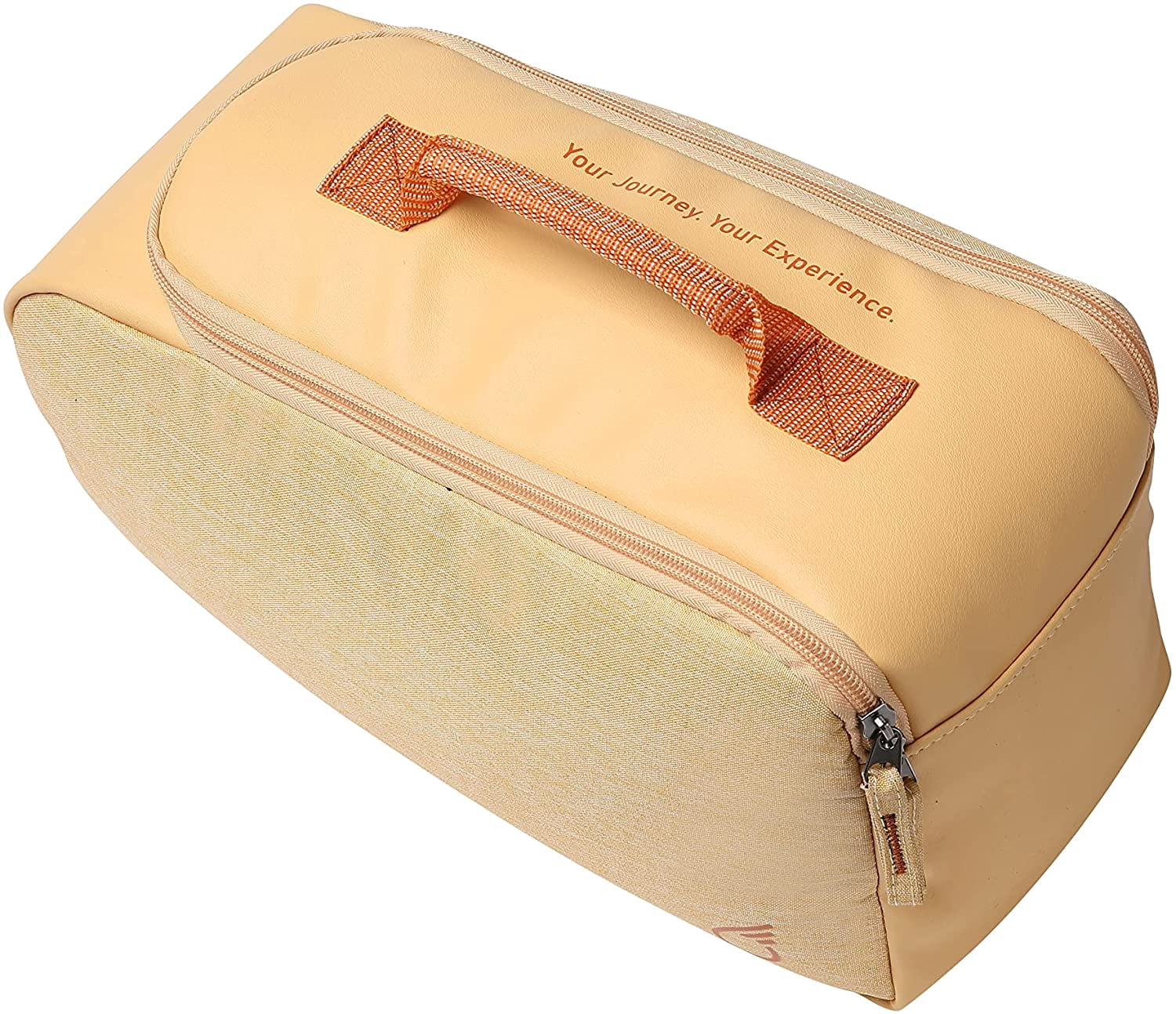 sixthreezero Bike Bag Rear Rack, Waterproof Bicycle Pannier, Carry Handle, Cream