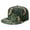 Botanical, variant on Summer Party Cap - Watermelon Geometric Design Adjustable Snapback, Refreshing Tropical Fruit Pattern