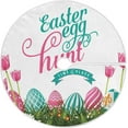 thumbnail image 1 of FMSHPON Easter Tree Skirt Colorful Eggs Bunny Xmas Christmas Tree Skirt Stand Mat for Holiday Party Decoration Indoor Outdoor 36 inches, 1 of 6