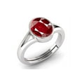 thumbnail image 3 of Natural Certified Ruby Manik Gemstone 925 Sterling Silver Ring for Men & Women Birthstone Gift Ring, 3 of 3