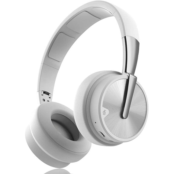 Bluetooth Headphones with Microphone Wireless and Wired Headphones for TV Over The Ear Exercise Headphones Built-in Micro TF FM Radio,Stereo Deep Bass Foldable Soft Earmuffs Wireless PC Headset