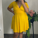 thumbnail image 1 of Vestido de Mujer Cruzado Anudado Plus, 1 of 1