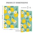thumbnail image 5 of Kll Lemons Chamomile Flowers And Leaves Wall Plate,Gloss Finish,Standard Size 1 - 5" X 3", Polycarbonate Thermoplastic,Electric Receptacle Plug Covers, 5 of 8