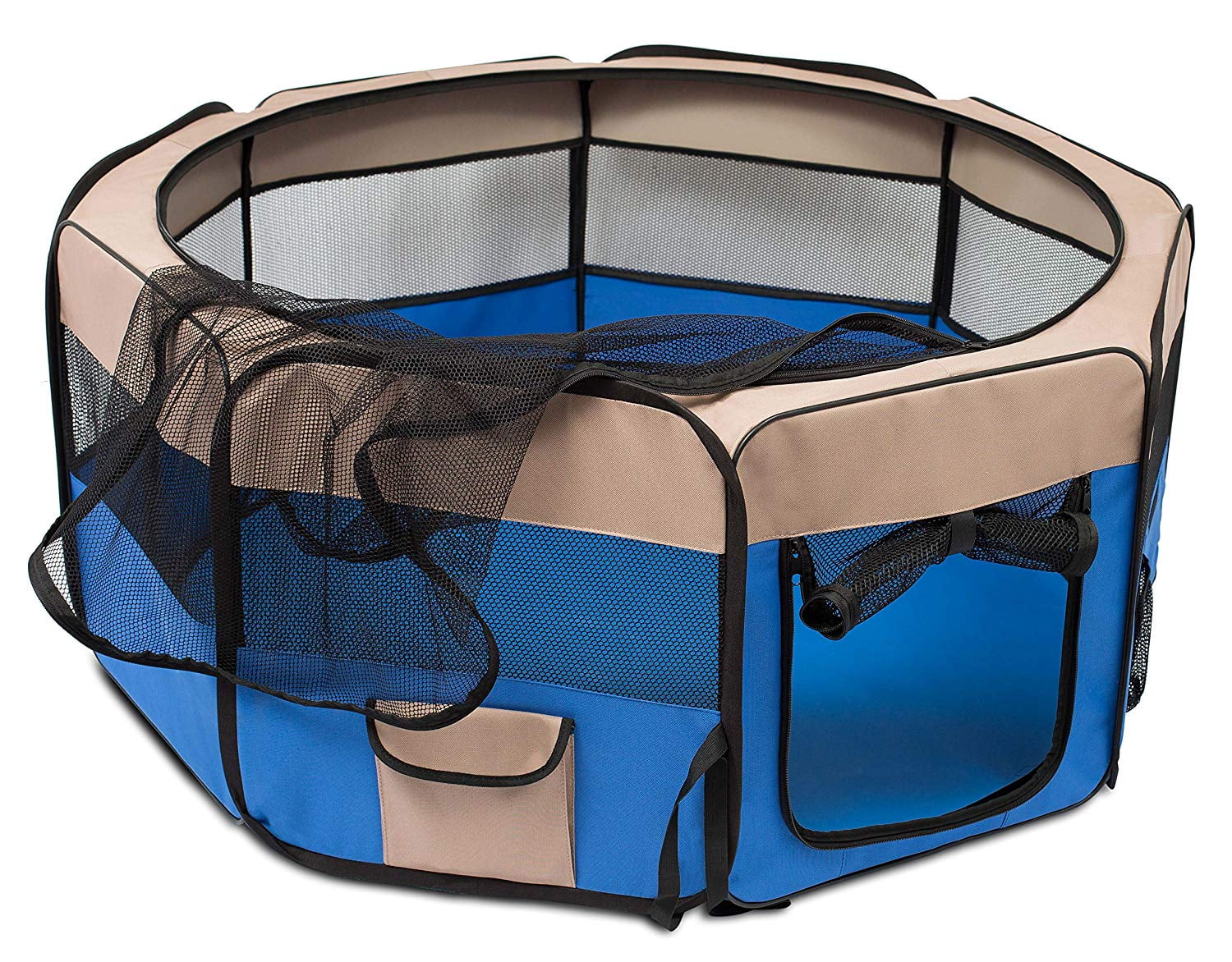 soft sided pet playpen