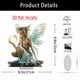 thumbnail image 3 of 2D Luminous Crystal Desktop Pendant With Base Office Desktop Decoration, 3 of 9