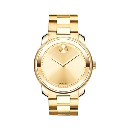 Silver Yellow Wrist Watch - Movado Gold Bold Analog Watch 3600258