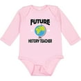 thumbnail image 3 of Inktastic Future History Teacher Boys or Girls Long Sleeve Baby Bodysuit, 3 of 5
