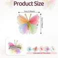 thumbnail image 3 of 10PCS Mini Butterfly Hair Clips, Tulle Mesh Hair Bow Pins Butterfly Hair Barrettes Wedding Hair Accessories for Baby Girls Women Halloween Cosplaying Party Decor, 3 of 5