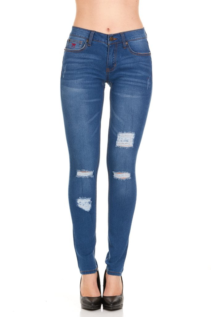 red skinny jeans walmart