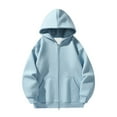 thumbnail image 1 of WILLBEST Sudaderas En Pareja Sudadera De Manga Larga para Hombre, Cárdigan con Capucha, Sudadera Informal Lisa para Vacaciones, Abrigo con Cremallera, Tops Chica, 1 of 2