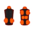 thumbnail image 4 of IROINNID Heated Vest for Men Women Three Heating Mode 9 Heating Areas Washable Cold Resist USB Charging Hunting Vest with Zipper Pocket,Black, 4 of 8