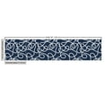 thumbnail image 2 of Ambesonne Navy Fabric by the Yard Upholstery, Tangled Ocean Marine Theme, 2 Yards, Navy Blue and White, 2 of 4