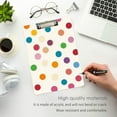 thumbnail image 3 of FORMRS Acrylic Clipboard with Low Profile Clip Standard A4 Letter Size, 12.5" x 9", Polka Dot, 3 of 8