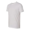 thumbnail image 3 of Next Level - Unisex Sueded T-Shirt - 6410 - White - Size: 3XL Retired, 3 of 4