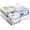 Transparent White, variant on Plastic Storage Bags with Easy-Glide Zipper, Pack of 6, Durable Clear Vinyl Zippered Storage Bags for Clothes Sweaters Comforters Blankets Sheets Bedding (12 x 12 x 3.9 Inch, Transparent White)