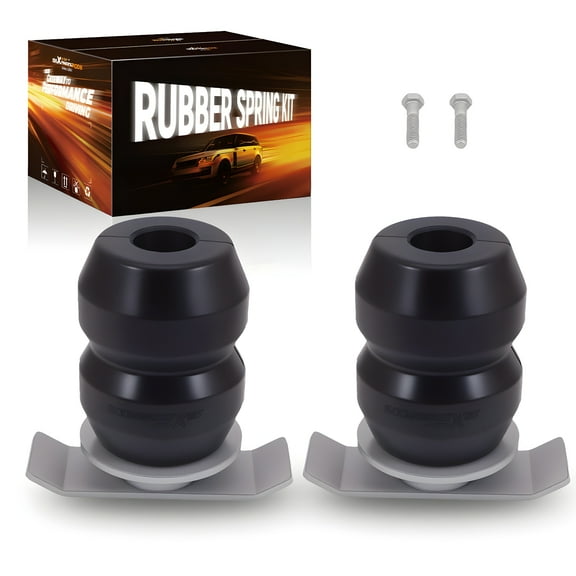 maXpeedingrods Suspension Enhancement Rear Kit, for Nissan Titan 4WD 2004-2024, Rubber Helper Spring Kit, Up to 6000 Lbs