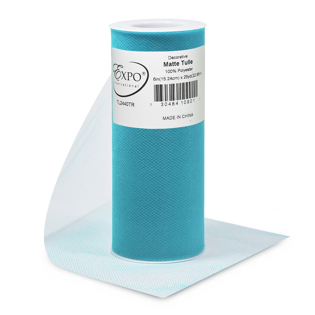 Expo Premium Matte Tulle Spool of 6-inch X 100 yards 