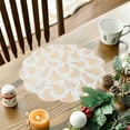 thumbnail image 6 of Festive Pine Tree Design Placemats for Home Dining - Heat Resistant PVC Holiday Table Setting Decorations, 6 of 6