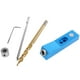 thumbnail image 1 of Hole Locator, Woodworking Hole Locator, Vertical Fixture Hole Stainless Steel Puncher For Wooden Furniture Doors ANGGREK Otros, 1 of 8